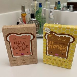 Too Faced PB & Jelly AND PB & Honey palettes. NEW!